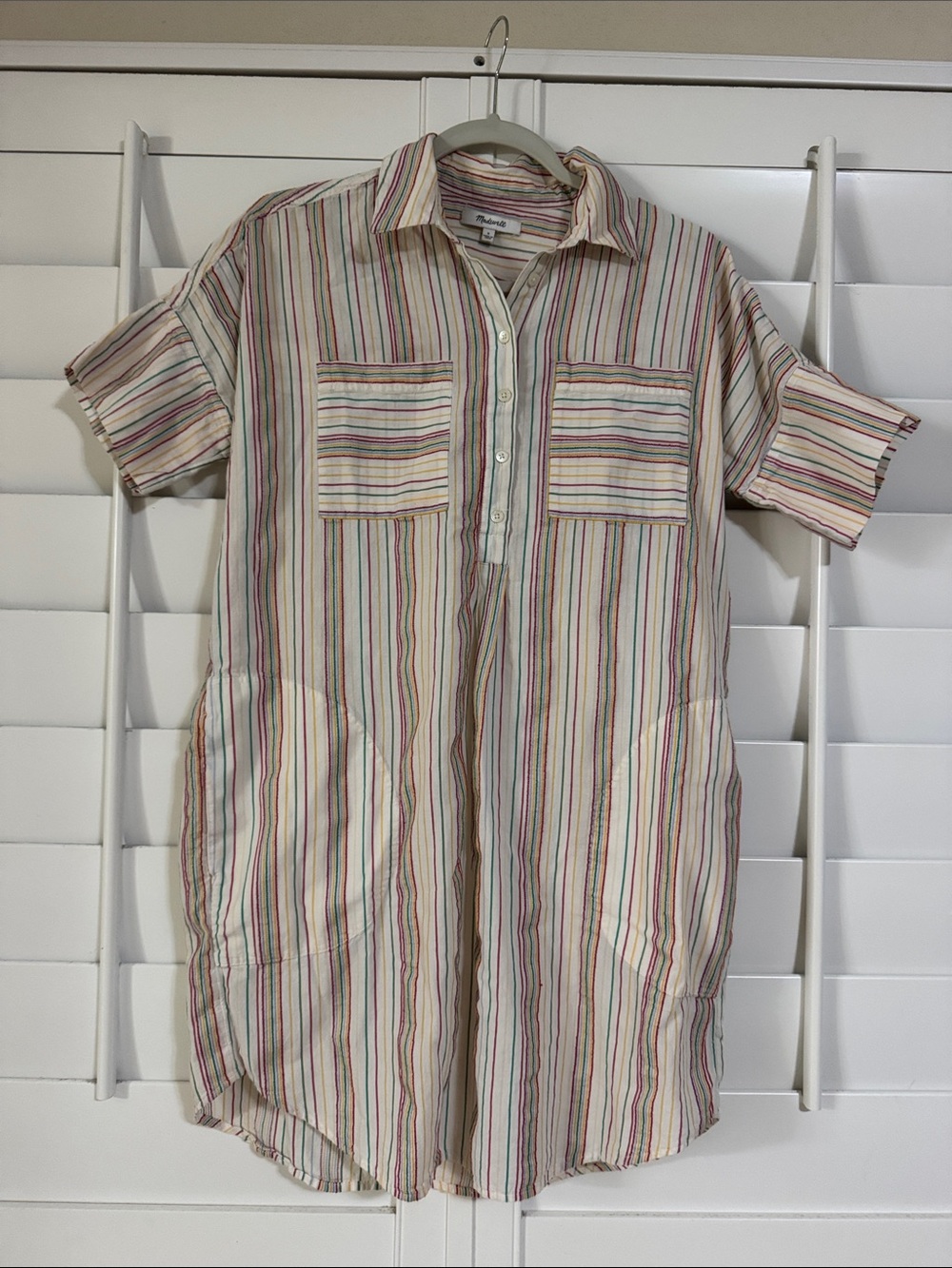 Madewell  Shirt Dress with Pockets